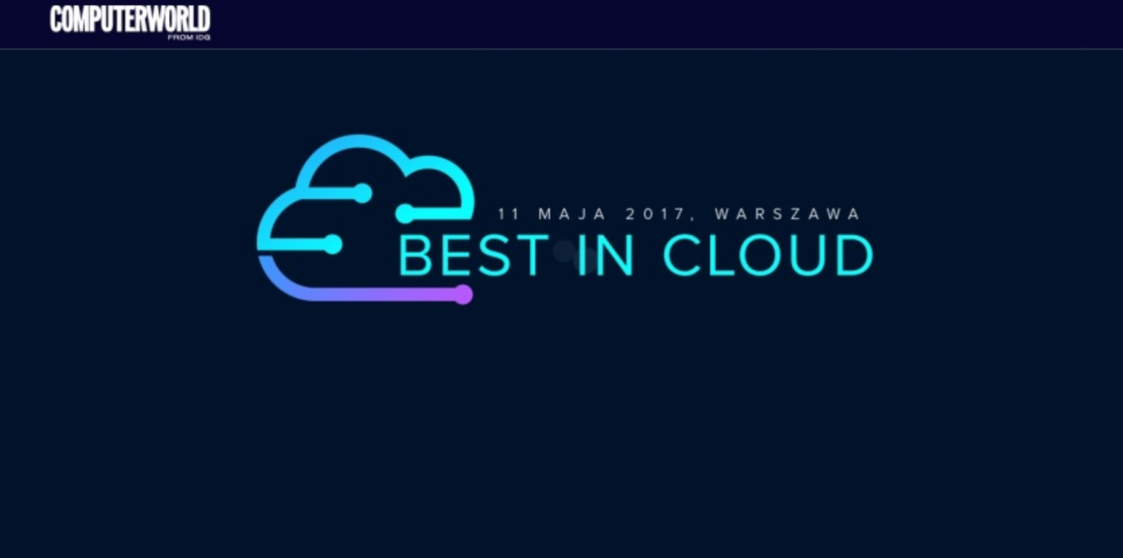 VDC wyróżnione w Konkursie Best In Cloud 2017